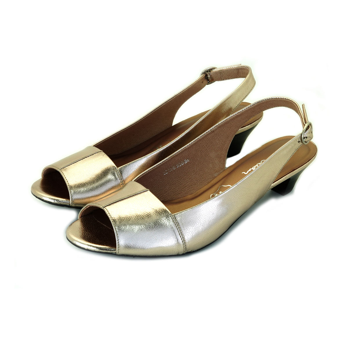 Pierre Cardin รองเท้าผู้หญิง รองเท้าส้นสูง รองเท้าส้นสูงแบบเปิดส้น นุ่มสบาย ผลิตจากหนังแท้ ไซส์ 20WS236