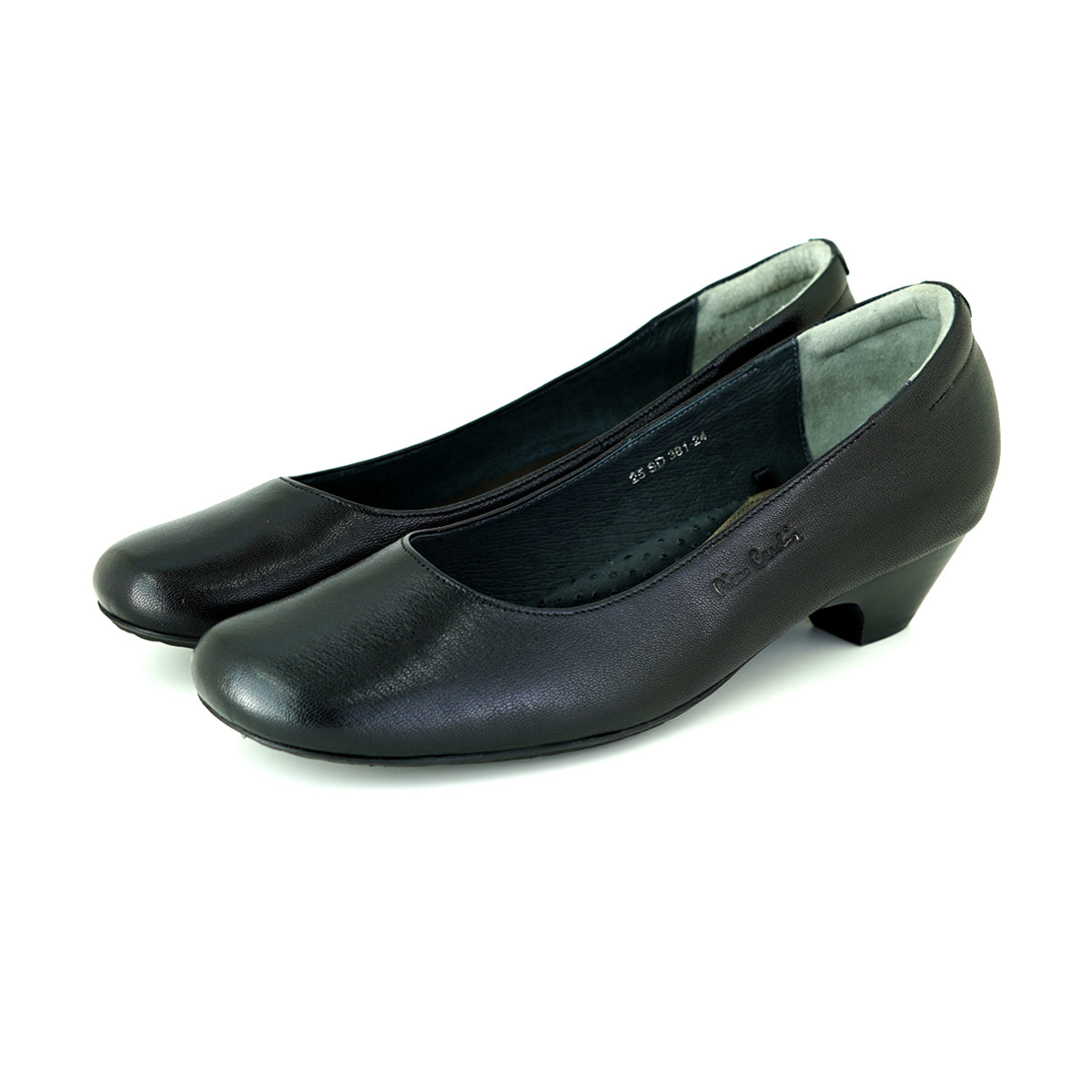 Pierre Cardin အမျိုးသမီးဖိနပ်၊ နူးညံ့ပြီး သက်တောင့်သက်သာရှိသော စစ်မှန်သောသားရေဖြင့် ပြုလုပ်ထားသည့် မော်ဒယ် 25SD381 