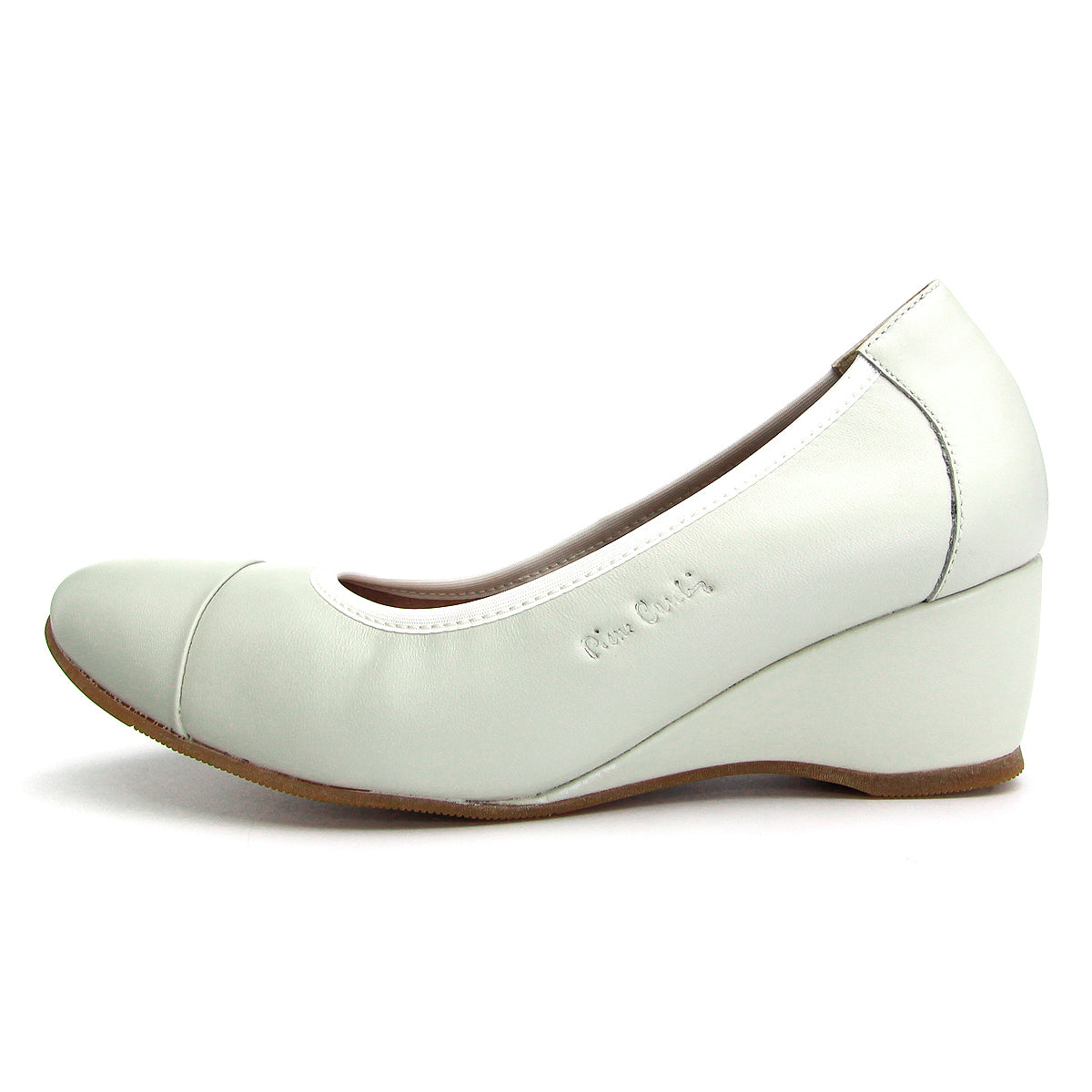 Pierre Cardin အမျိုးသမီး ဒေါက်မြင့်ဖိနပ်၊ နူးညံ့ပြီး သက်တောင့်သက်သာရှိသော သားရေစစ်စစ်၊ အနက်ရောင်၊ မော်ဒယ် 27WC448