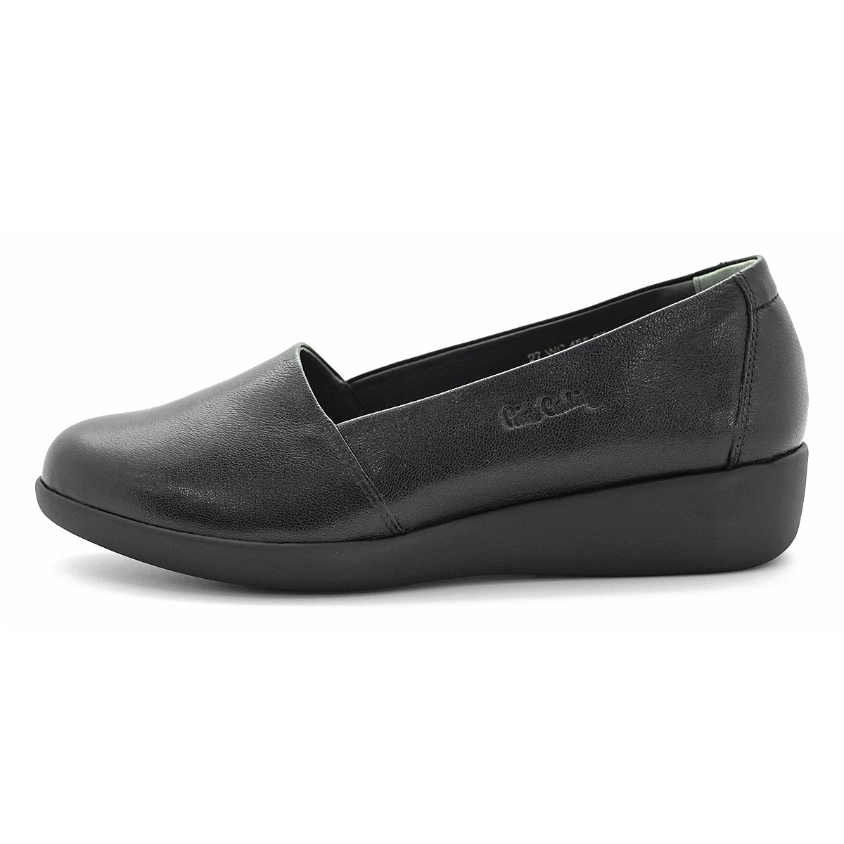 Pierre Cardin အမျိုးသမီးဖိနပ်၊ နူးညံ့ပြီး သက်တောင့်သက်သာရှိသော၊ စစ်မှန်သောသားရေ၊ အနက်ရောင်၊ မော်ဒယ် 27WC455