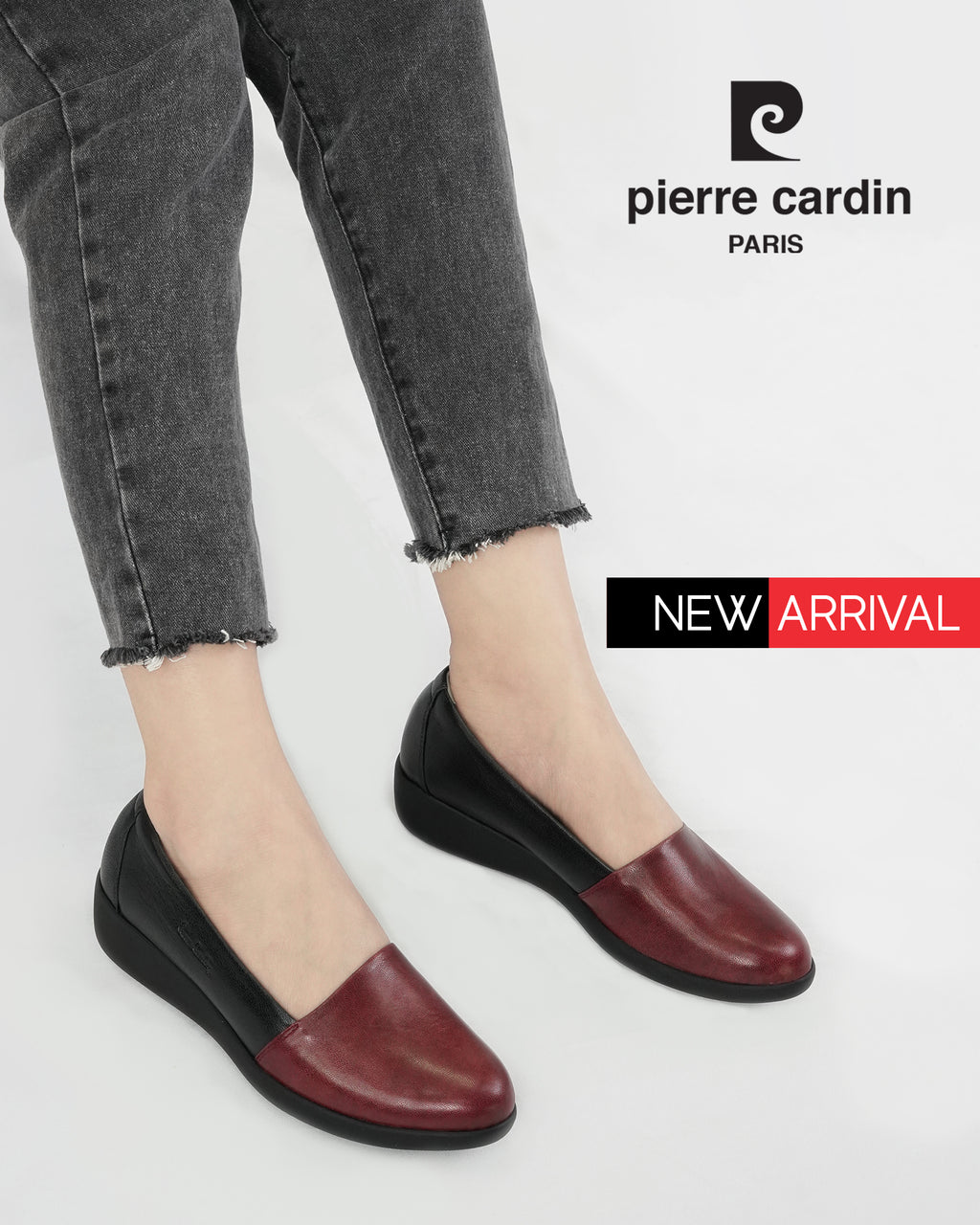 Pierre Cardin အမျိုးသမီးဖိနပ်၊ နူးညံ့ပြီး သက်တောင့်သက်သာရှိသော၊ စစ်မှန်သောသားရေ၊ အနက်ရောင်၊ မော်ဒယ် 27WC455
